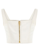 Balmain Button Top White