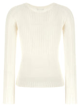 Balmain 3 Buttons Sweater White