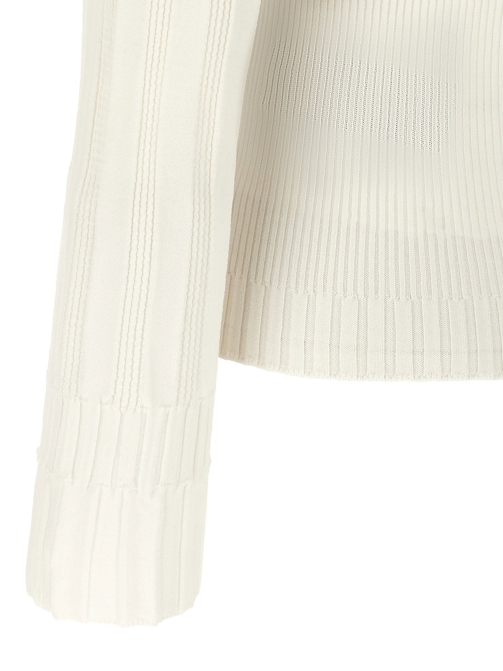 Balmain 3 Buttons Sweater White