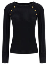 Balmain 3 Buttons Sweater Black