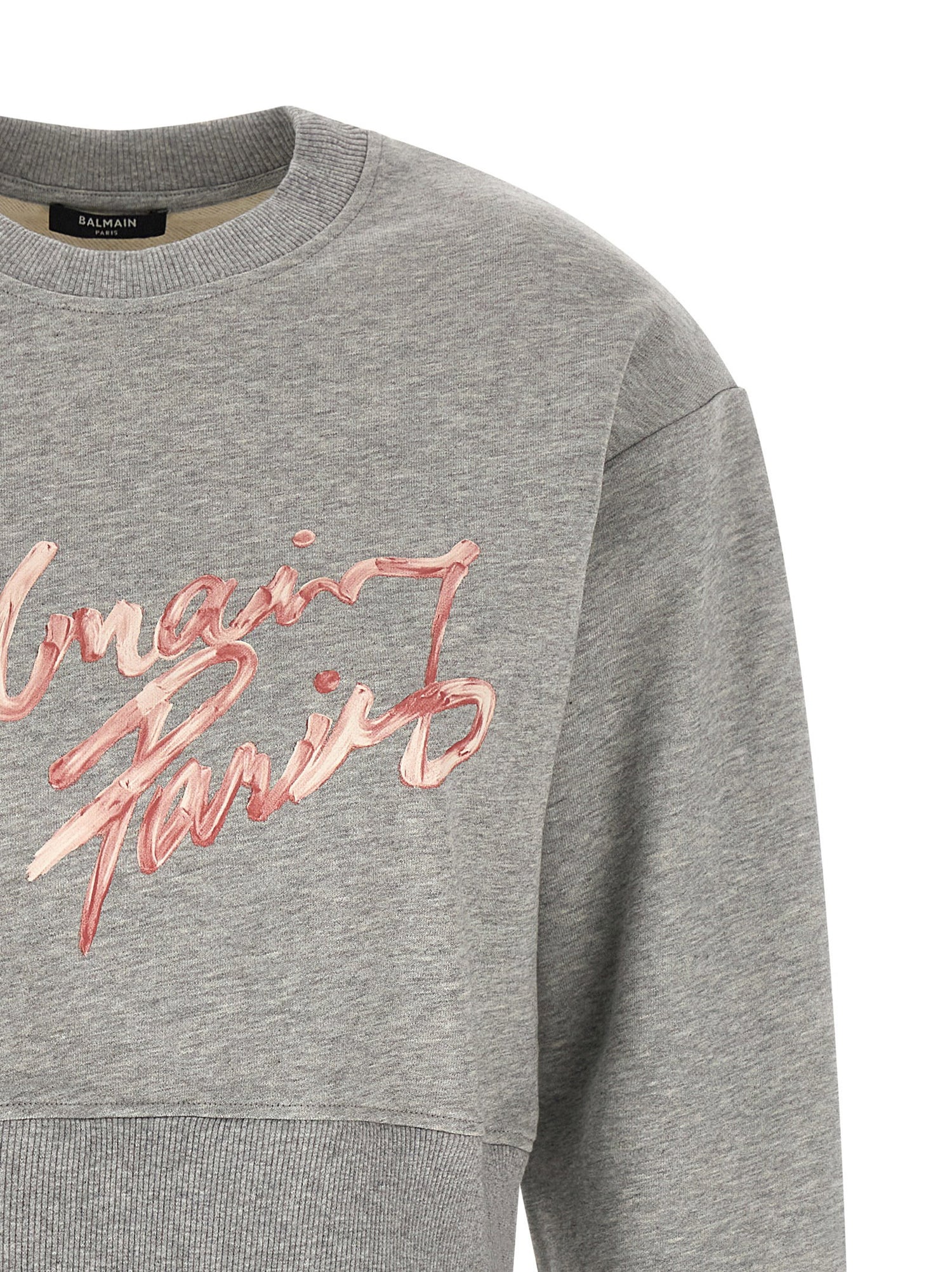 Balmain Paris Sweatshirt Gray