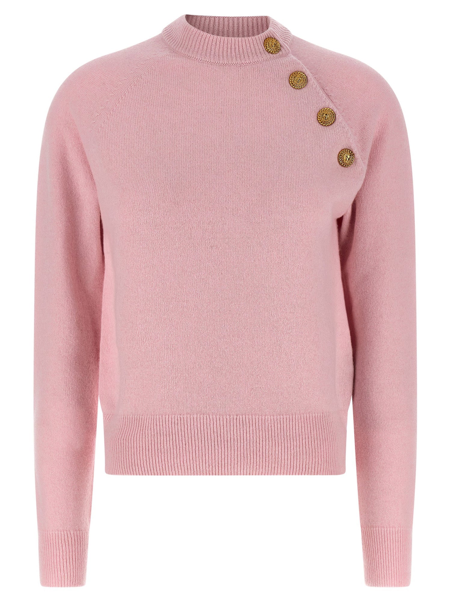 Balmain Cashmere Sweater Pink