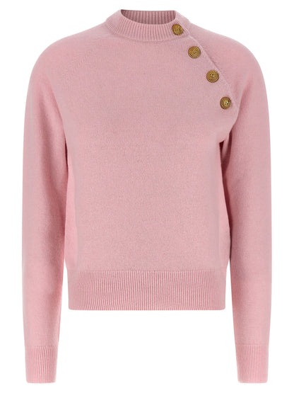 Balmain Cashmere Sweater Pink