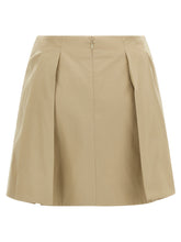 Balmain Chain Skirt Beige