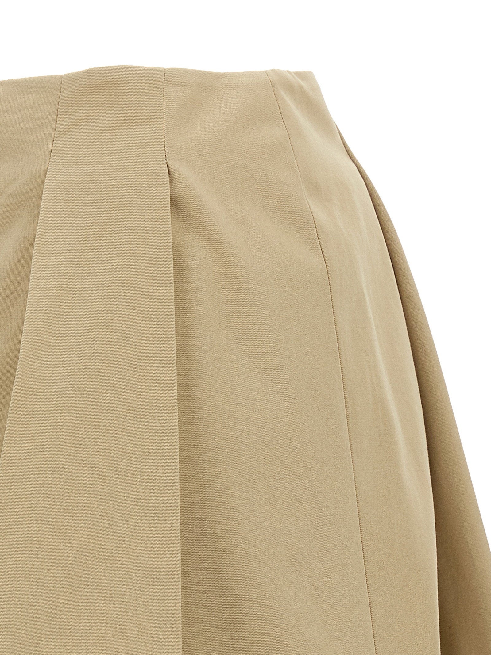Balmain Chain Skirt Beige