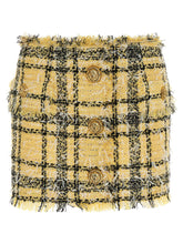 Balmain Lurex Tweed Skirt Multicolor