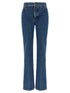 Balmain Embroidery Jeans Blue