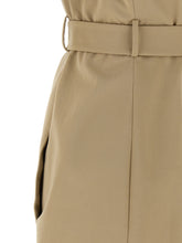 Balmain Anthem Dress Beige