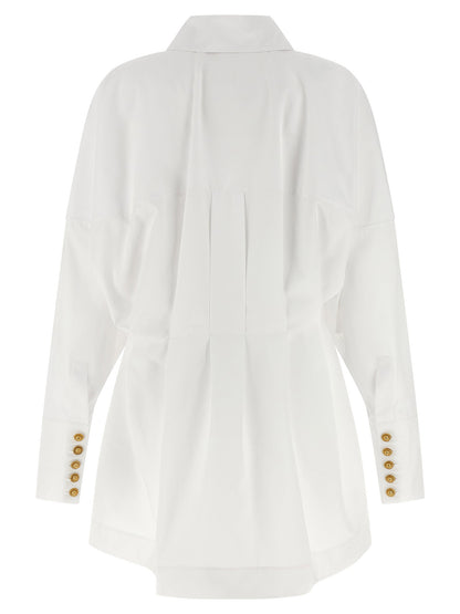 Balmain Chemisier Dress White