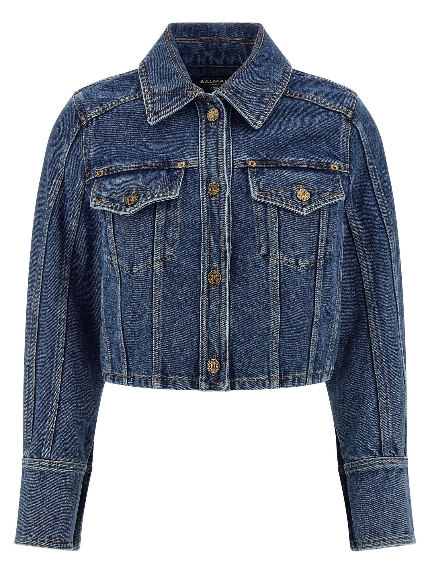 Balmain Denim Jacket Blue