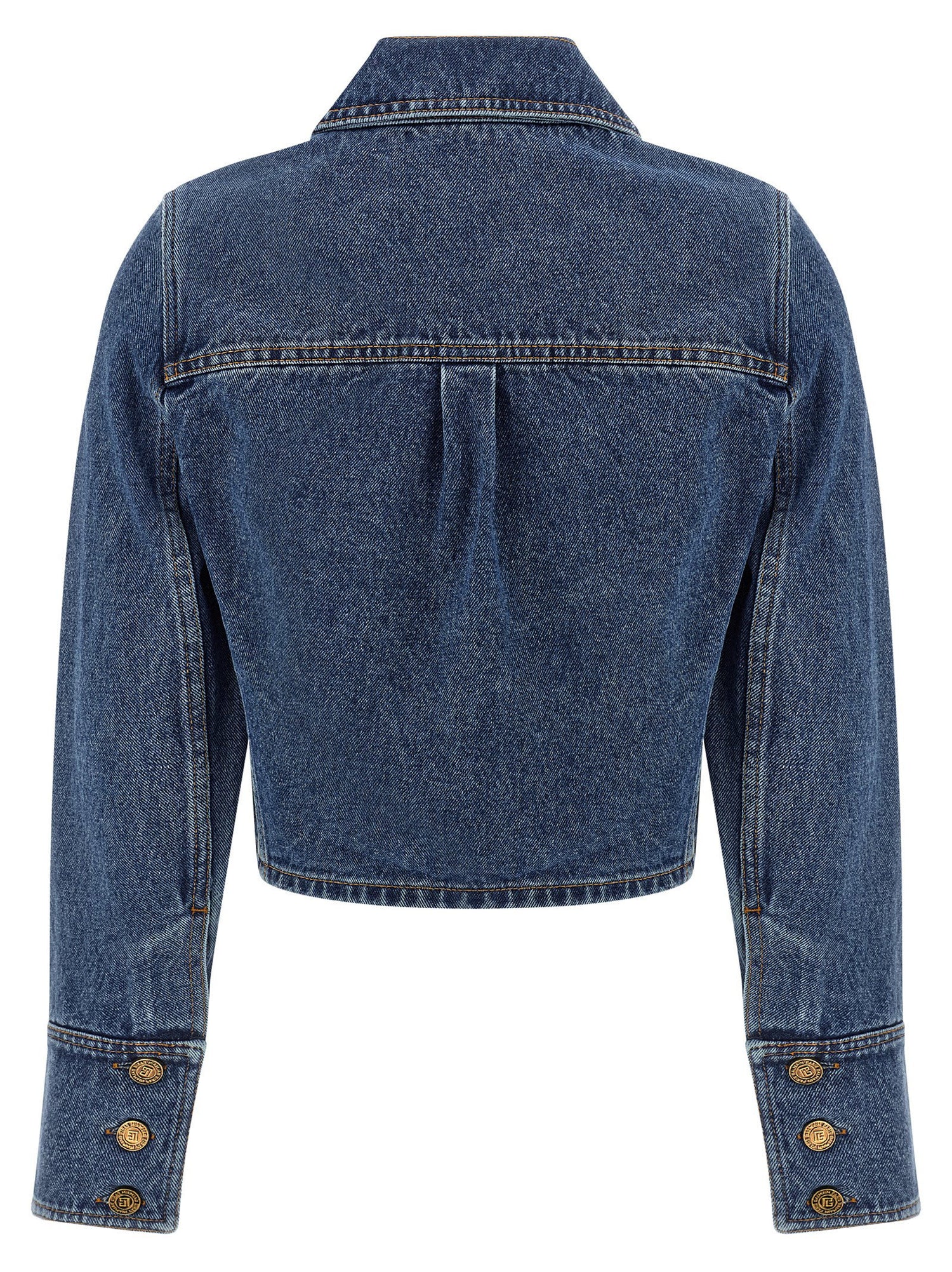 Balmain Denim Jacket Blue