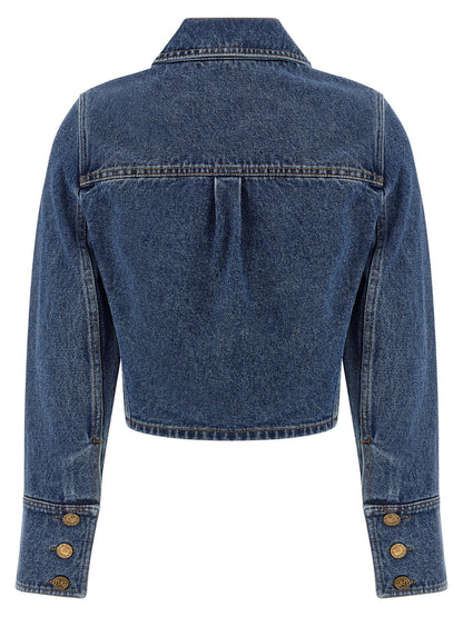 Balmain Denim Jacket Blue