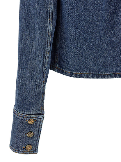 Balmain Denim Jacket Blue