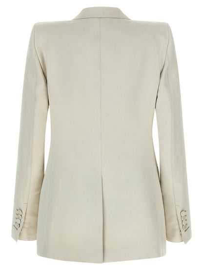 Tom Ford Duchesse Single-breasted Blazer Beige