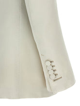 Tom Ford Duchesse Single-breasted Blazer Beige