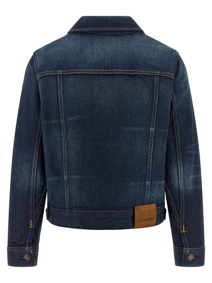 Tom Ford Japanese Denim Jacket Blue