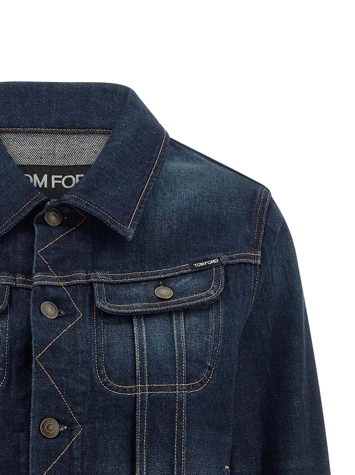 Tom Ford Japanese Denim Jacket Blue