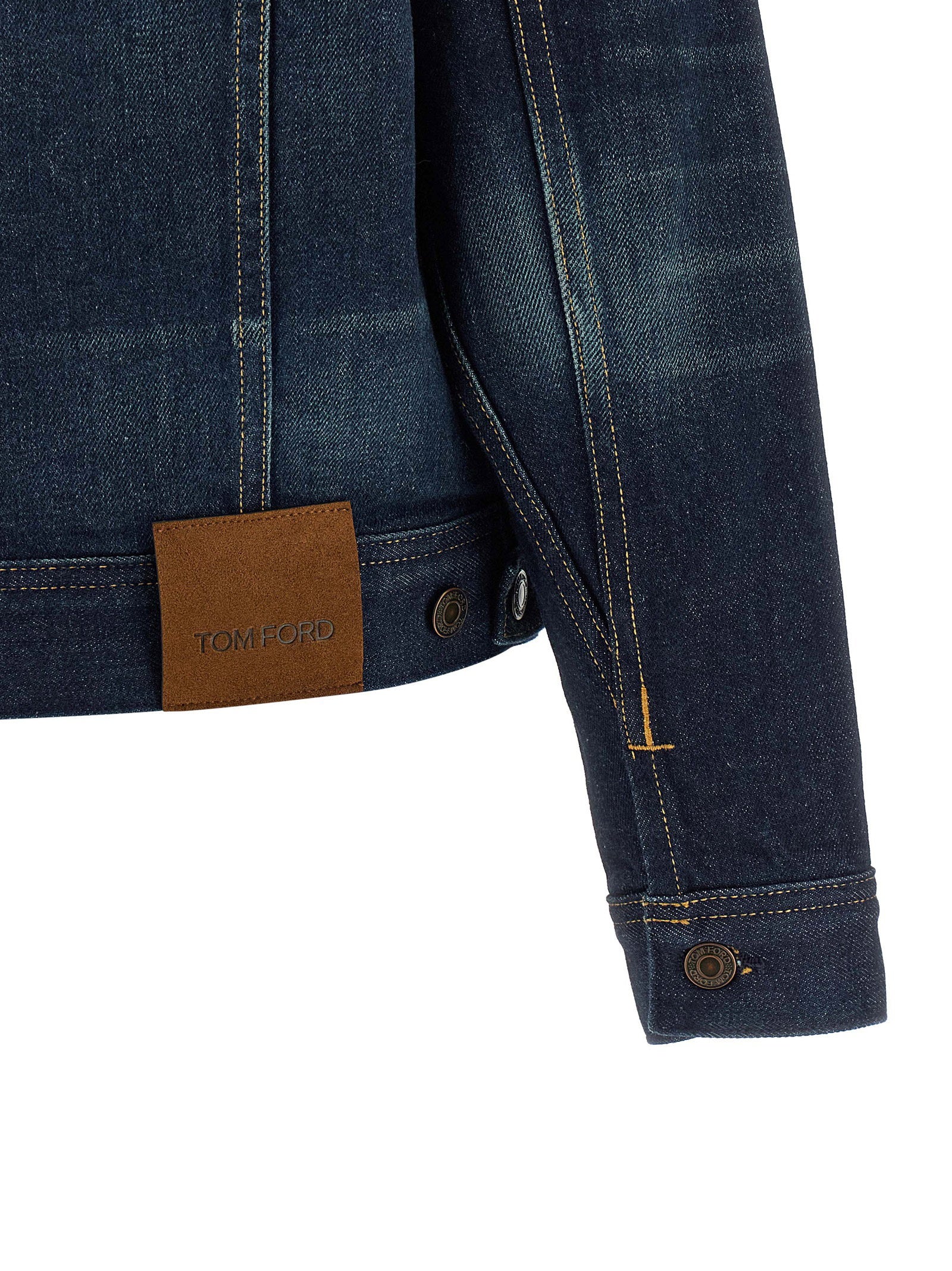 Tom Ford Japanese Denim Jacket Blue