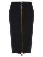 Elisabetta Franchi Zip Skirt Black