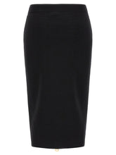 Elisabetta Franchi Zip Skirt Black