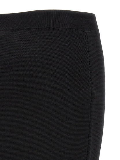 Elisabetta Franchi Zip Skirt Black