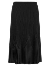 Elisabetta Franchi Ruffled Skirt Black