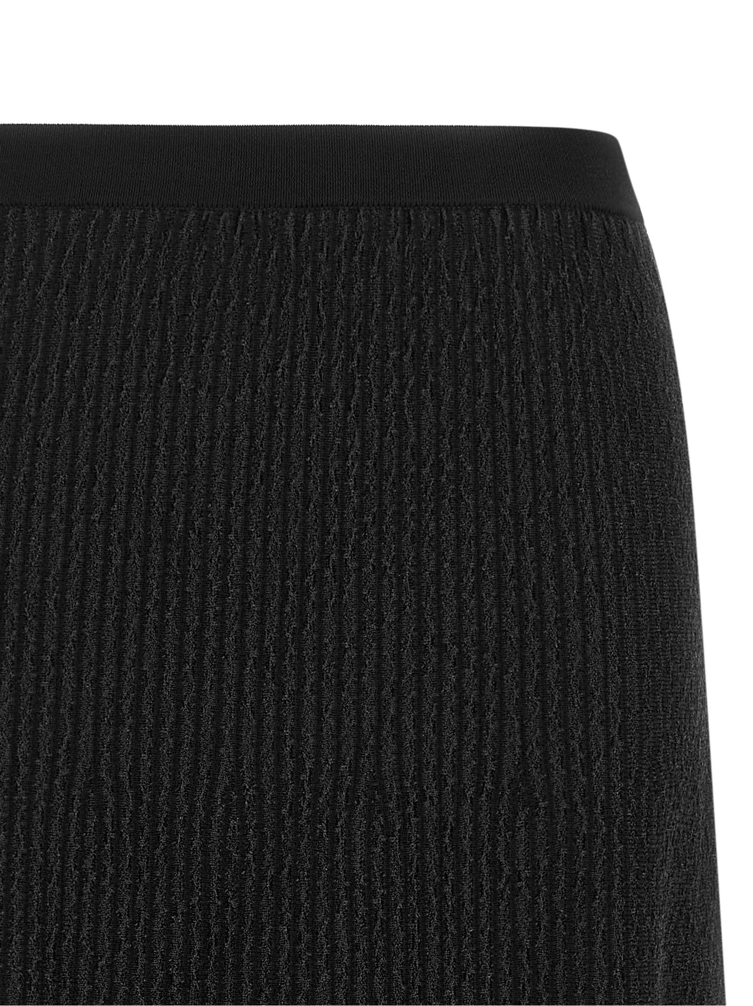 Elisabetta Franchi Ruffled Skirt Black