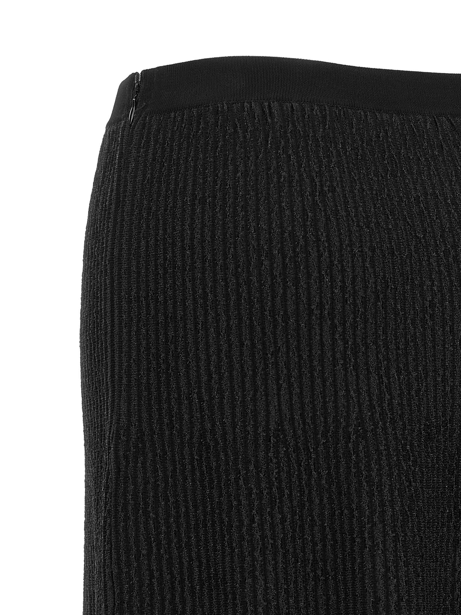 Elisabetta Franchi Ruffled Skirt Black