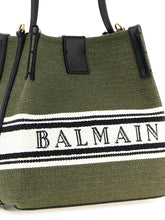 Balmain Release Bucket Bag Green