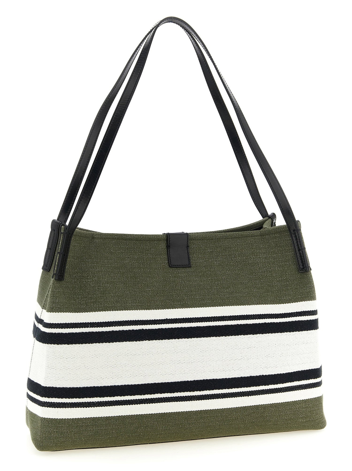 Balmain Medium Release Shopping Bag Green