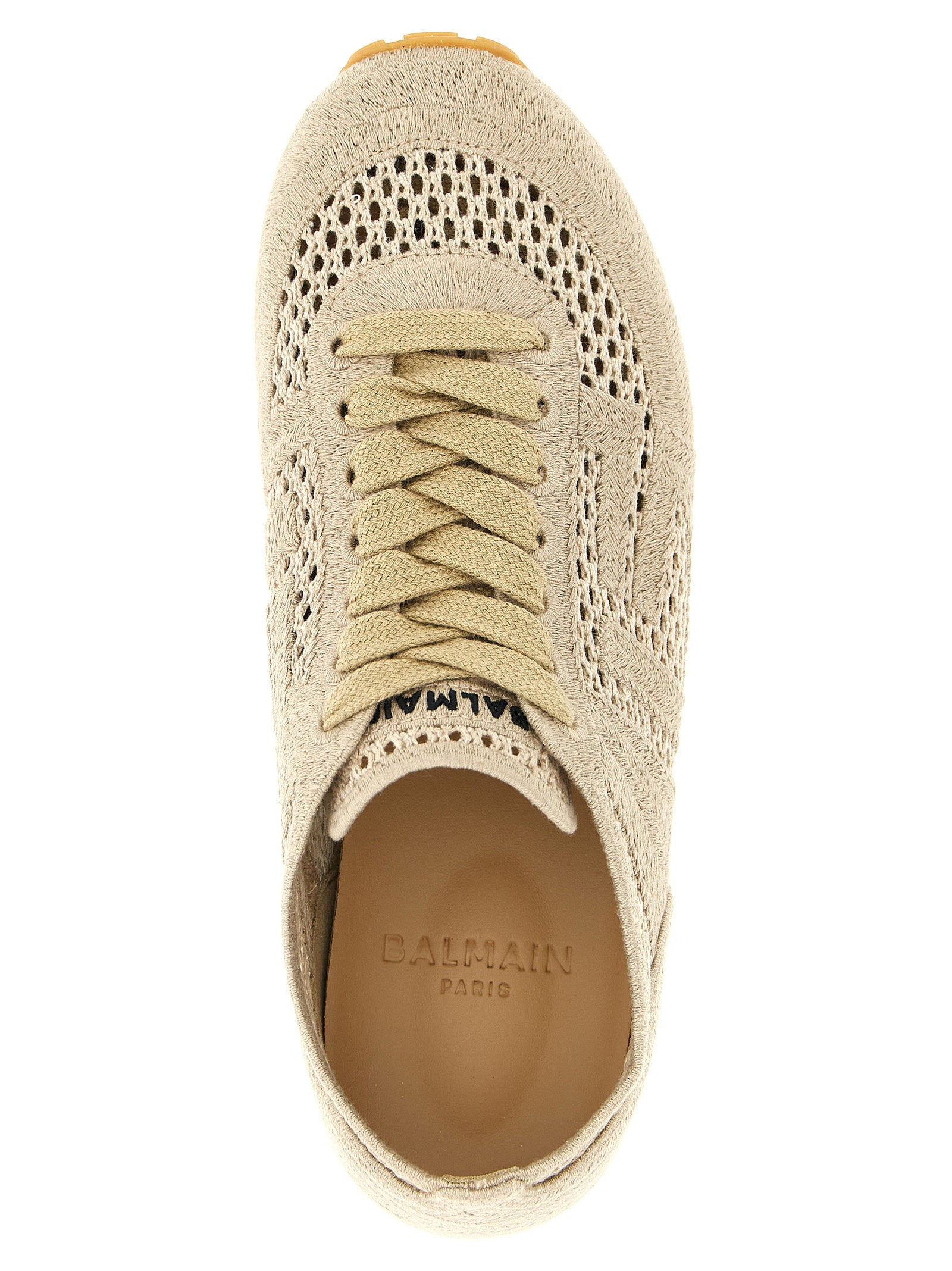 Balmain Racer 45 Sneakers Beige