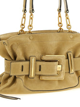 Balmain Anthem Shoulder Bag Beige