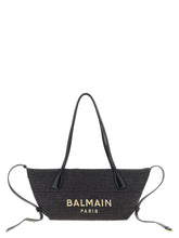 Balmain Shooping Track-small Rafia Black