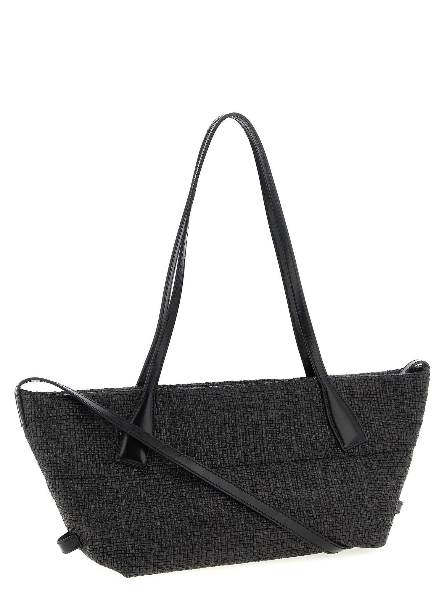 Balmain Shooping Track-small Rafia Black