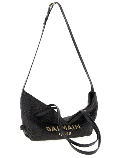 Balmain Shooping Track-small Rafia Black
