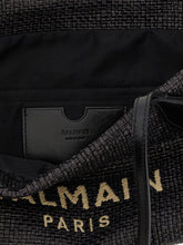 Balmain Shooping Track-small Rafia Black