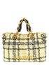 Balmain Soft Cabas Small Shopping Bag Multicolor