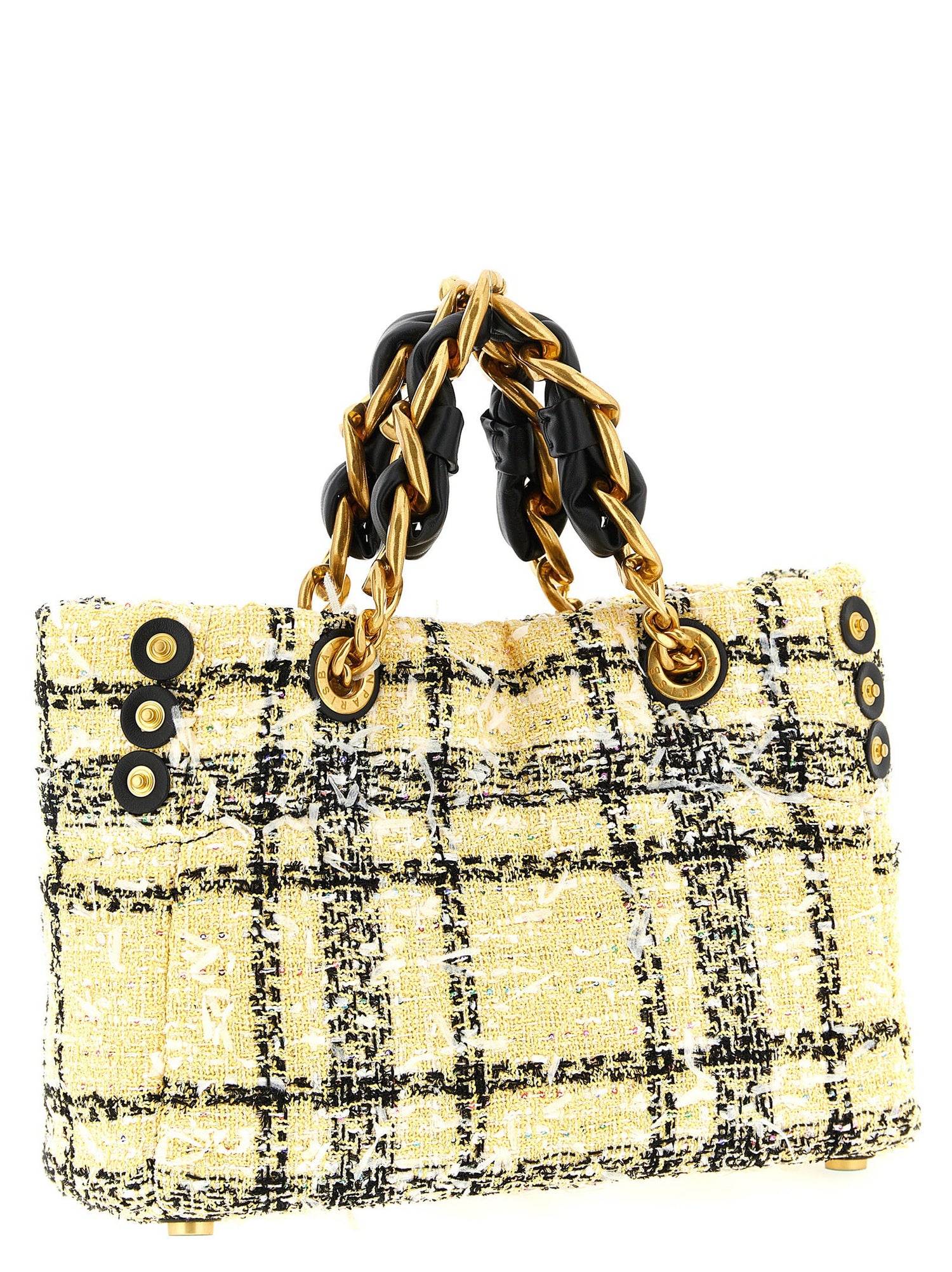 Balmain Soft Cabas Small Shopping Bag Multicolor