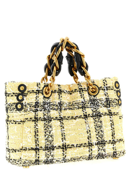 Balmain Soft Cabas Small Shopping Bag Multicolor