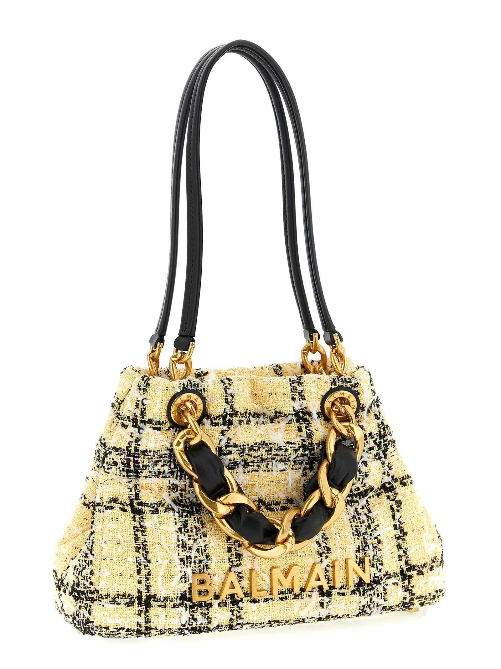 Balmain Soft Cabas Small Shopping Bag Multicolor