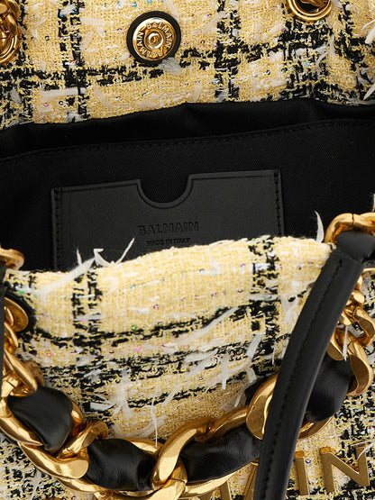 Balmain Soft Cabas Small Shopping Bag Multicolor