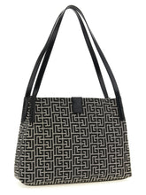 Balmain Small Release Shopping Bag White/black