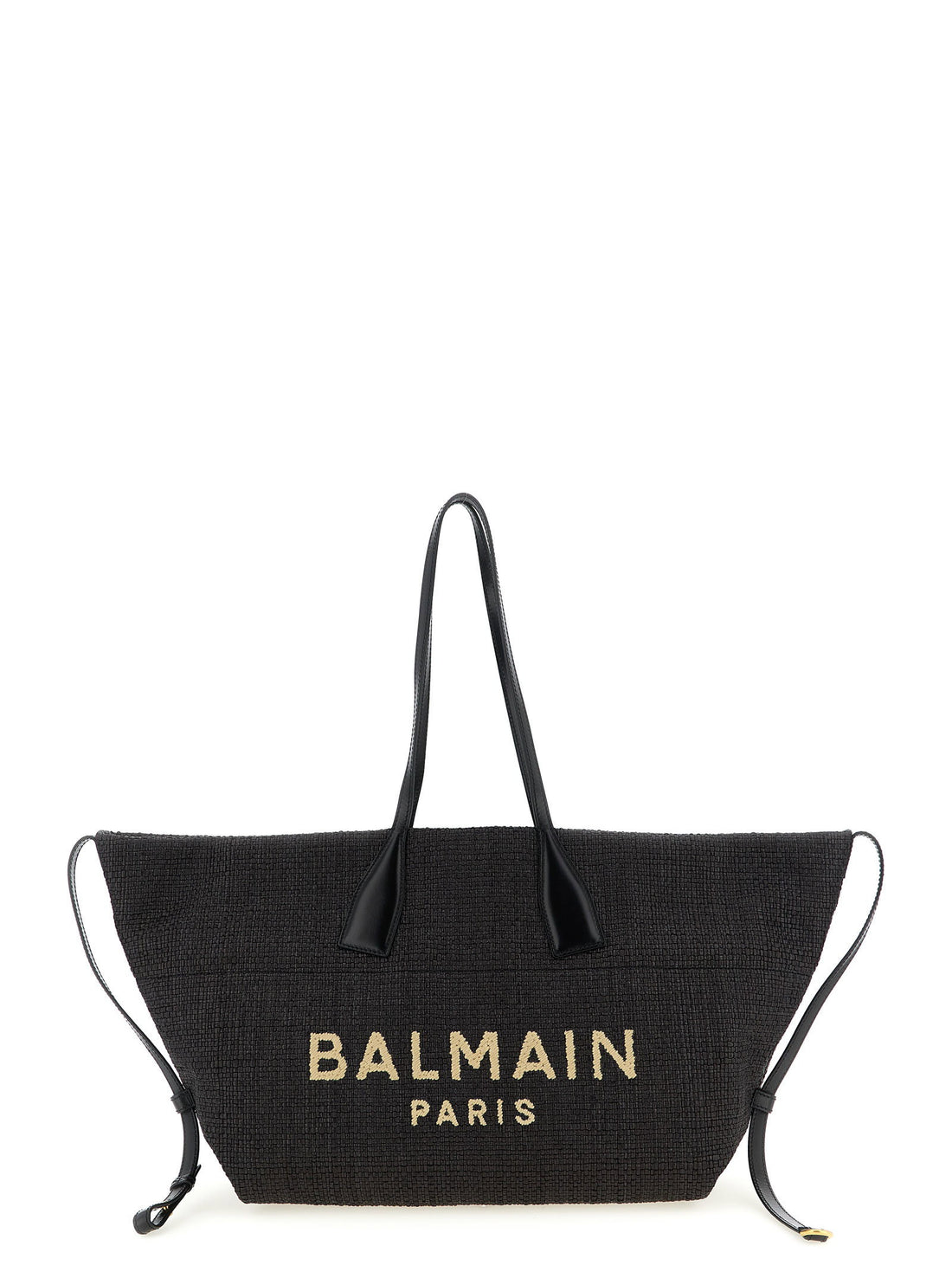 Balmain Track Shopping Bag Black