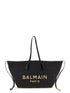 Balmain Track Shopping Bag Black