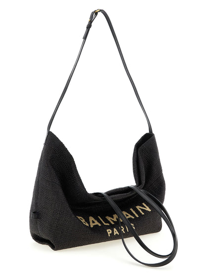 Balmain Track Shopping Bag Black