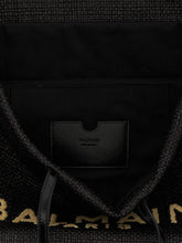 Balmain Track Shopping Bag Black