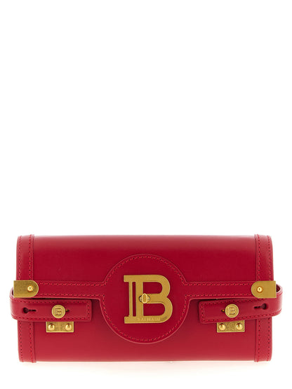 Balmain B-buzz 23 Clutch Fuchsia