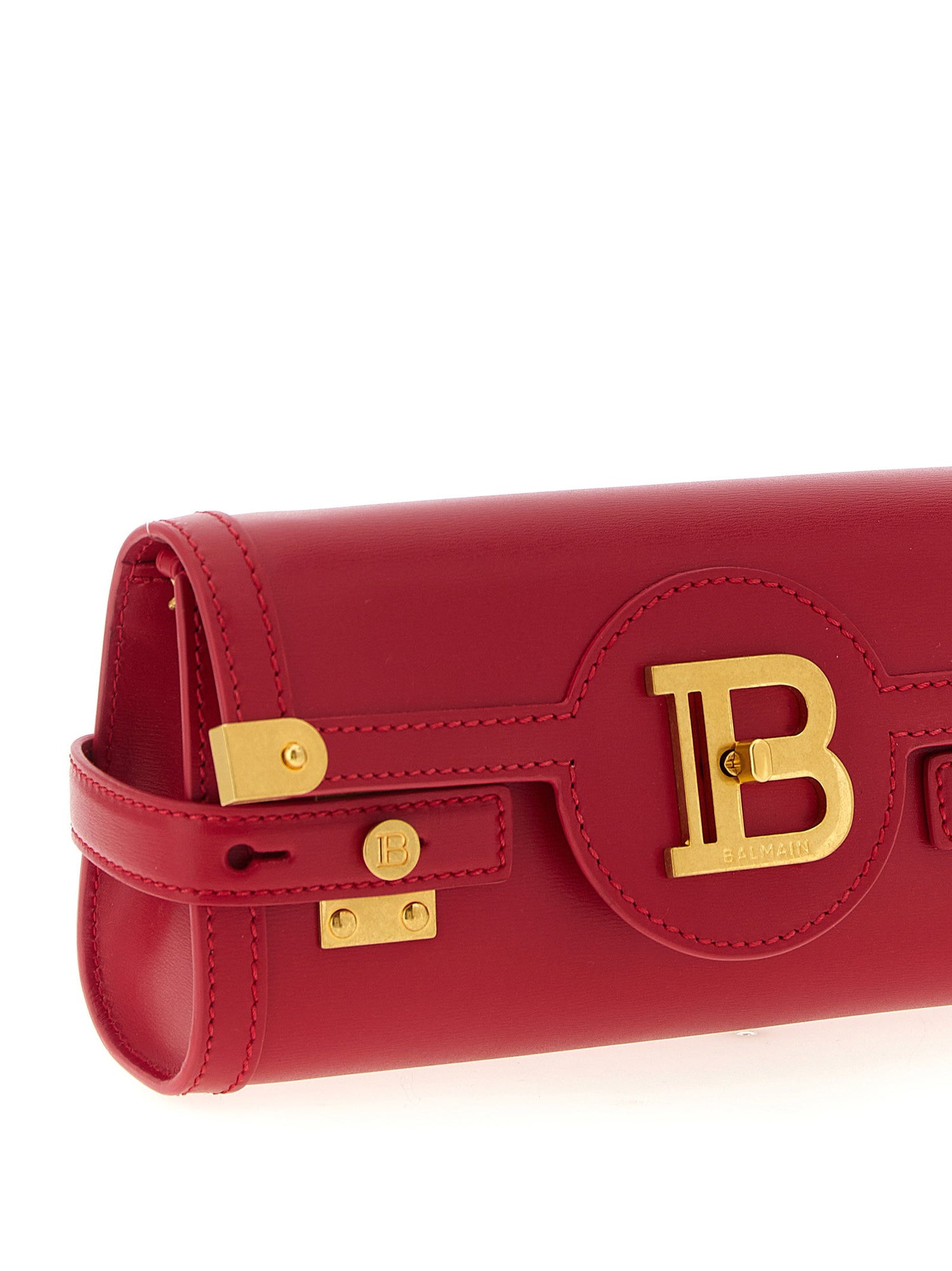 Balmain B-buzz 23 Clutch Fuchsia