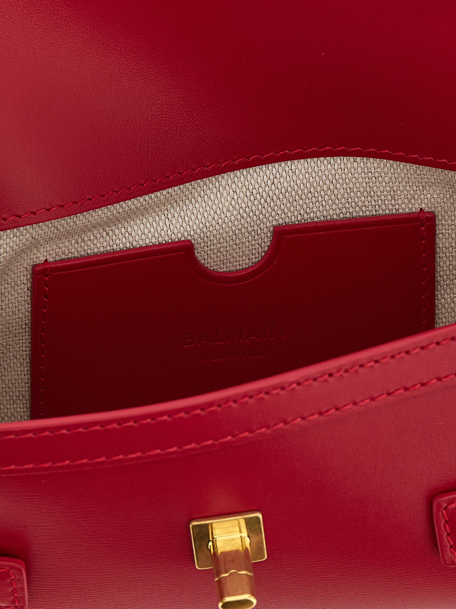 Balmain B-buzz 23 Clutch Fuchsia