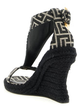 Balmain Anthem Espadrilles Black